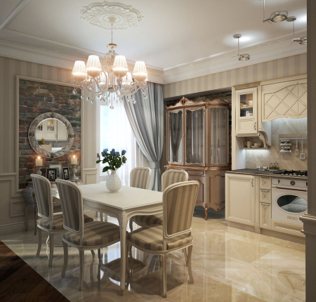 Люстра 8*E14 40Вт Кремовый с Золотом IP20 Triumph ARM288-08-G Maytoni