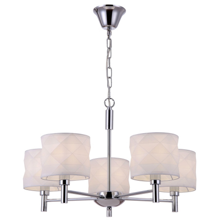 Люстра 5*E14 40Вт Хром IP20 Albertina FR5044PL-05CH Freya