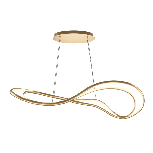 Подвесной светильник LED 56Вт Латунь IP20 Plons MOD283PL-L65BS3K Maytoni