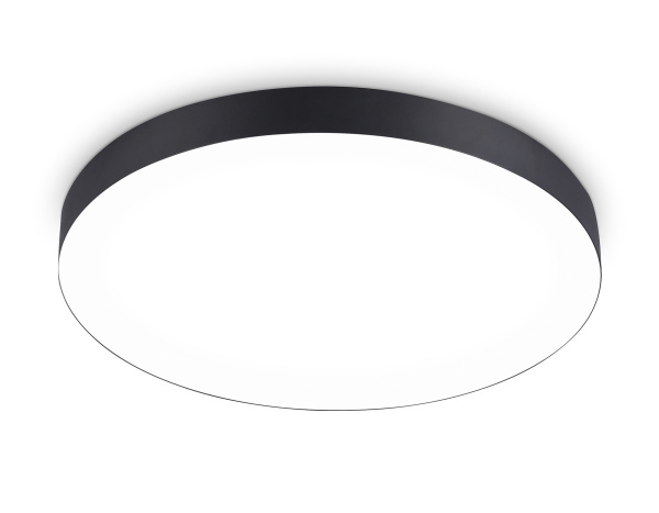 Светильник светодиодный потолочный FV5538 BK черный LED 90W 4200K D600*58 (Без ПДУ) Ambrella Light