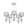 Люстра 5*E14 40Вт Хром IP20 Lauren FR5093PL-05CH Freya