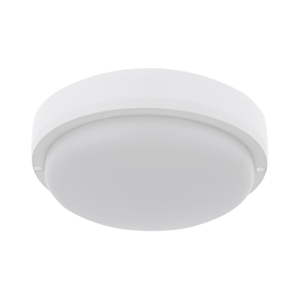 28-14 Светильник светодиодный герметичный с микроволновым датчиком движения 18Вт, 230В/50Гц, 1440Лм, 4000К, IP65, Ф175х55мм, круг, матовый,... APEYRON