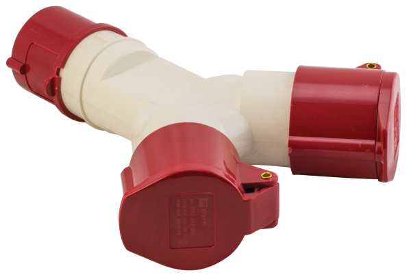 Розетка двухлучевая 1012-214 3Р+РЕ 16А 380В IP44 PROxima EKF