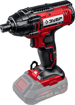 18В, без АКБ, в коробке, винтоверт ударный. ГВЛ-255 ЗУБР