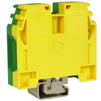 TEC.70/D, зажим для заземления желт.зелен 70 кв.мм DKC