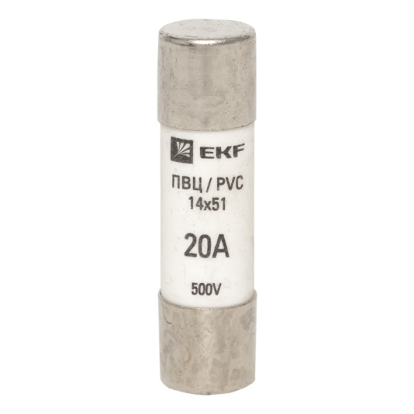 Плавкая вставка цилиндрическая ПВЦ (14х51) 20А PROxima EKF