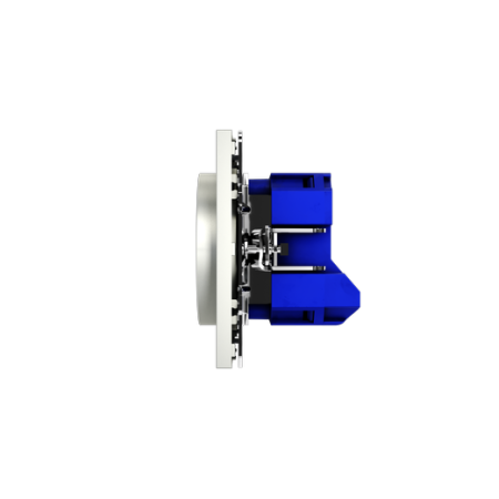 Светорегулятор встраиваемый Voltum S70 поворотно-нажимной 600 Вт, (сталь)