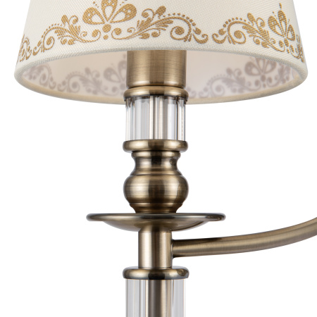 Настенный светильник (бра) 1*E14 40Вт Латунь IP20 Ksenia FR2539WL-01BS Freya