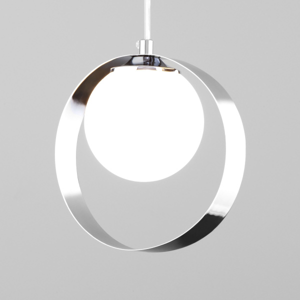 Подвесной светильник с плафоном 1*G9 7Вт хром IP20 (50205/1 хром) Eurosvet