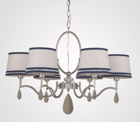 Люстра 6*E14 40Вт Серебро Антик IP20 Teona FR5538PL-06BR Freya