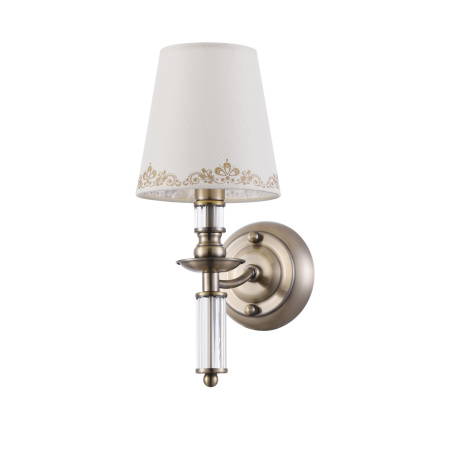 Настенный светильник (бра) 1*E14 40Вт Латунь IP20 Ksenia FR2539WL-01BS Freya