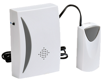 Звонок проводной ДЗП1-25М (25 мелодий) 1м белый IEK