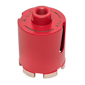 Коронка алмазная для дрелей с микроударом DCH-68MH Micro Hit Laser M16 Professional EKF