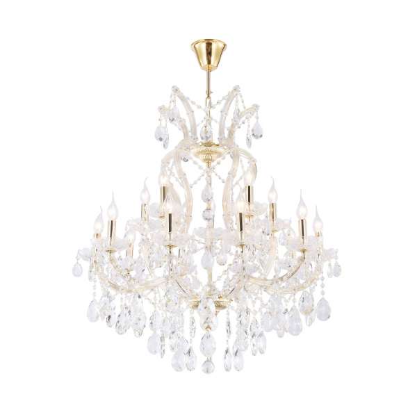 Люстра 15*E14 40Вт Золото IP20 Doris DIA881-PL-15-G Maytoni