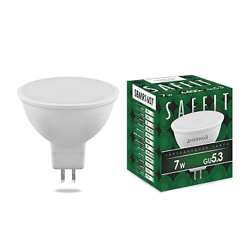 Лампа светодиодная SAFFIT SBMR1607 MR16 GU5.3 7W 6400K
