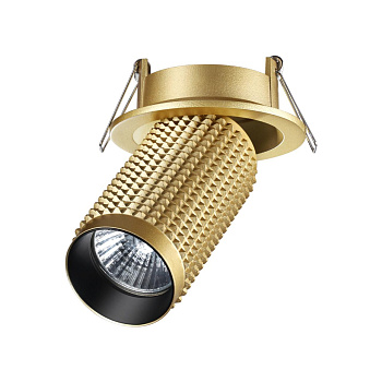 Св-к встр.IP20 GU10 50W 220V MAIS золото NOVOTECH