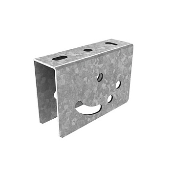 Поворотно-потолочный держатель для СТРАТ профиля, толщ. 2,5 мм, гор. цинк Ostec