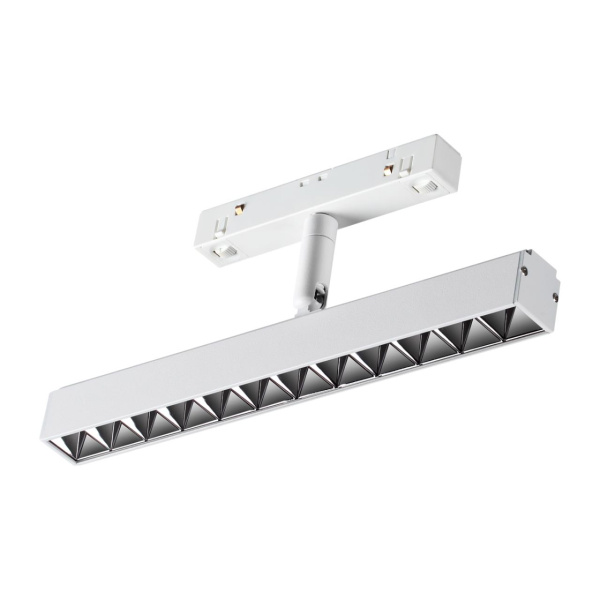 Трековый св-к для низков.шинопровода IP20 LED 4000K 12W 48V FLUM белый I NOVOTECH