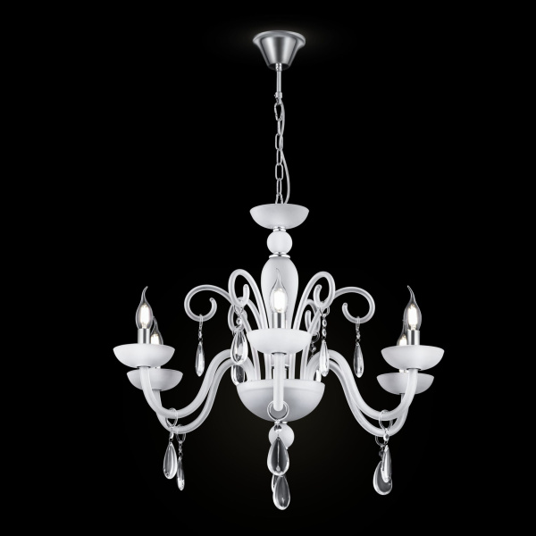 Люстра 6*E14 40Вт Матовый Белый IP20 Cecilia DIA011PL-06W Maytoni