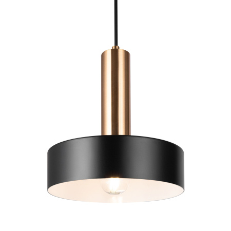 Подвесной светильник 1*E27 40Вт Черный и Латунь IP20 Izza FR4008PL-01BBS Freya