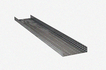 Лоток глухой ЛМГ 400х65х3000 УТ1,5, окрашенный, S1,0