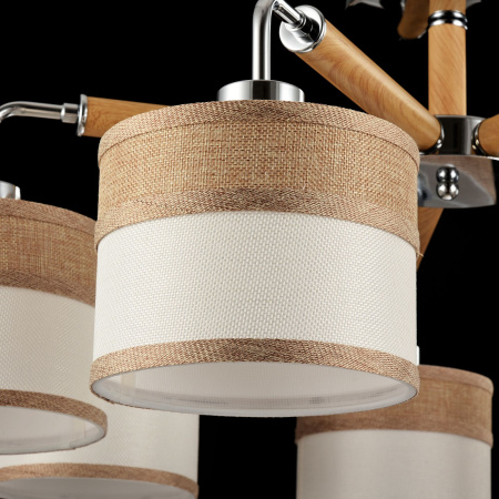 Потолочный светильник 7*E27 40Вт Хром IP20 Helen FR5329-PL-07-CH Freya