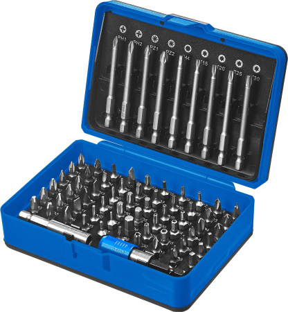 Набор : Биты "ПРО-71", CR-Mo, в боксе ЗУБР