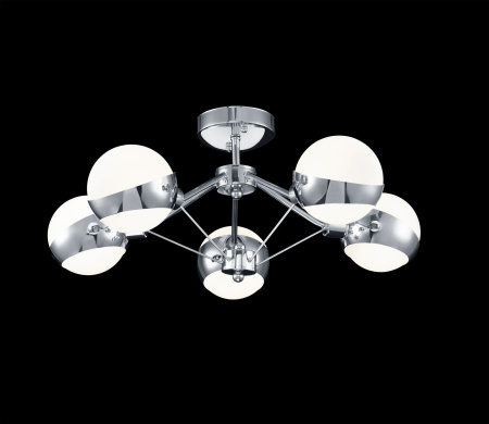 Потолочный светильник 5*E14 60Вт Хром IP20 Silvia FR5009CL-05CH Freya