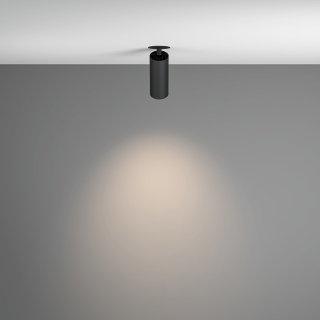 Потолочный светильник LED 12Вт Черный IP20 Ceiling & Wall C053CL-L12W4K-W-B Technical Maytoni