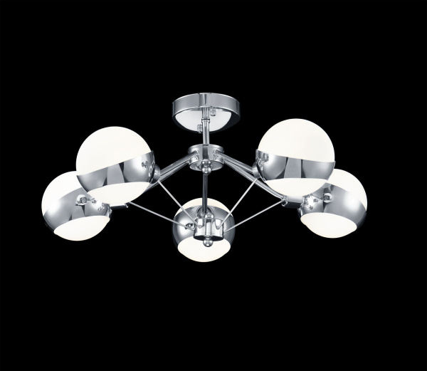 Потолочный светильник 5*E14 60Вт Хром IP20 Silvia FR5009CL-05CH Freya