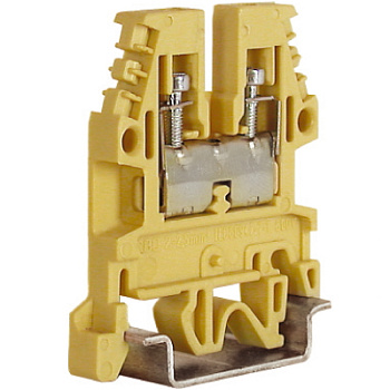 CBD.2(Ex), проходной зажим бежевый 2,5 кв.мм DKC