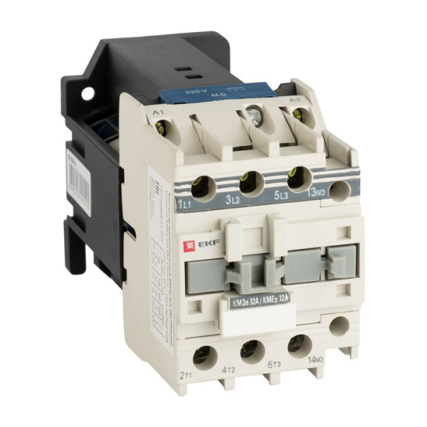 Контактор КМЭп малогабаритный 32А 220В DC 1NO PROxima EKF