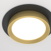 Встраиваемый светильник 1*GX53 15Вт Черный с Золотом IP20 Downlight DL086-GX53-RD-BG Technical Maytoni