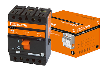 Выключатель автоматический ВА МОД ВА88-33 3П 100А 35кА TDM