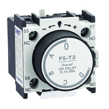 Приставка выдержка времени F5-T2 к контактору NC1, NC2 и NXC (R) CHINT