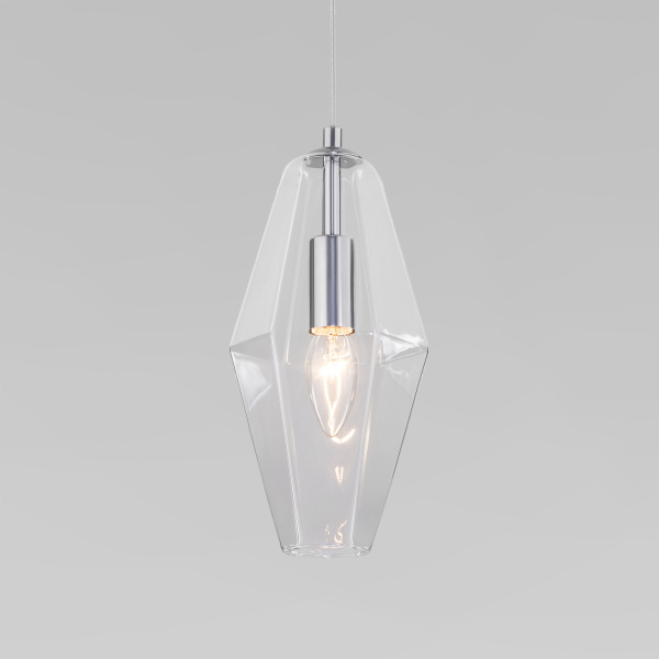 Подвесной светильник 1*E14 60Вт хром IP20 (50236/1) Eurosvet