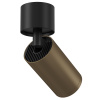 Потолочный светильник 1*GU10 10Вт Черный и Бронза матовая IP20 FOCUS S C050CL-1BBZ Technical