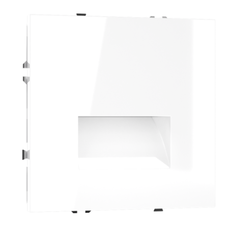 Подсветка светодиодная встраиваемая Voltum S70, (белый глянцевый)