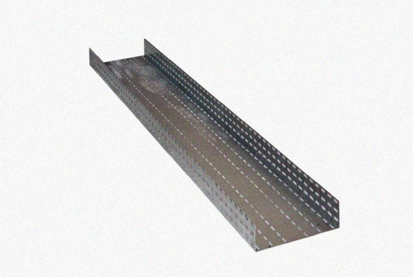 Лоток перфорированный ЛМ 100х100х2000 УТ1,5, оцинкованный лист S1,2