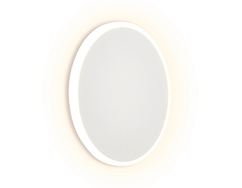 Настенный светодиодный светильник FW103 WH/S белый/песок LED 3000K 8W D140*40 Ambrella Light