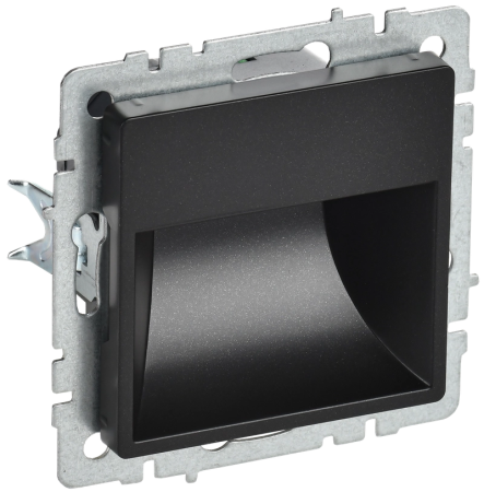 BRITE Подсветка светодиодная встраиваемая ПЛ20-БрЧ черный IEK