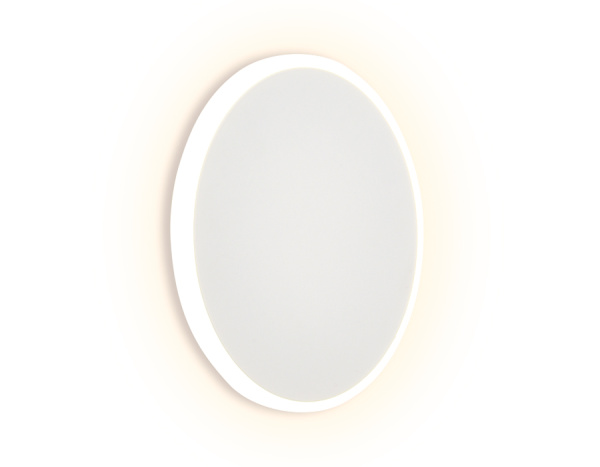 Настенный светодиодный светильник FW103 WH/S белый/песок LED 3000K 8W D140*40 Ambrella Light