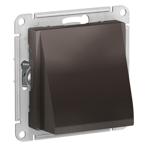 ATLASDESIGN Механизм вывод кабеля СУ . 16А мокко IP20 Schneider Electric