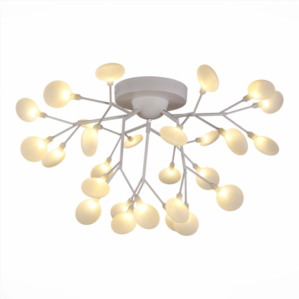 Люстра потолочная Белый/Белый G4 27*3Вт SLE250102-27 EVOLUCE