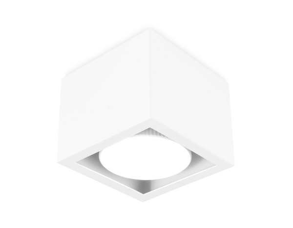 Точечный накладной светильник GX53 TN705 WH белый GX53 100*100*80 Ambrella Light