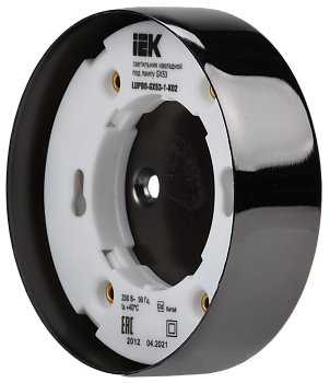 Светильник накладной под лампу GX53 черный IEK