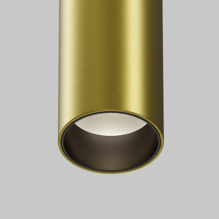 Трековый подвесной светильник LED 12Вт Черный и Латунь IP20 Magnetic track system Exility TR041-2-12W4K-BBS Technical Maytoni