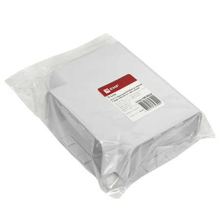 Угол T-образный (105х50) (2 шт) белый C-Line EKF