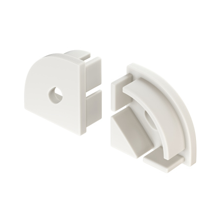 Комплект заглушек (для профиля ALM008S) 10шт. Хром (ALM008EC) Technical Maytoni