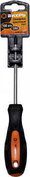 Отвёртка крестовая  PH1, 100 мм ВИХРЬ